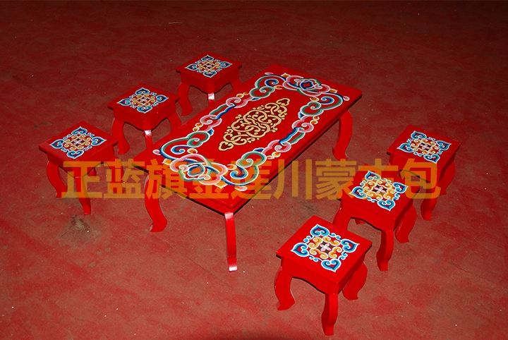 蒙古包配套家具